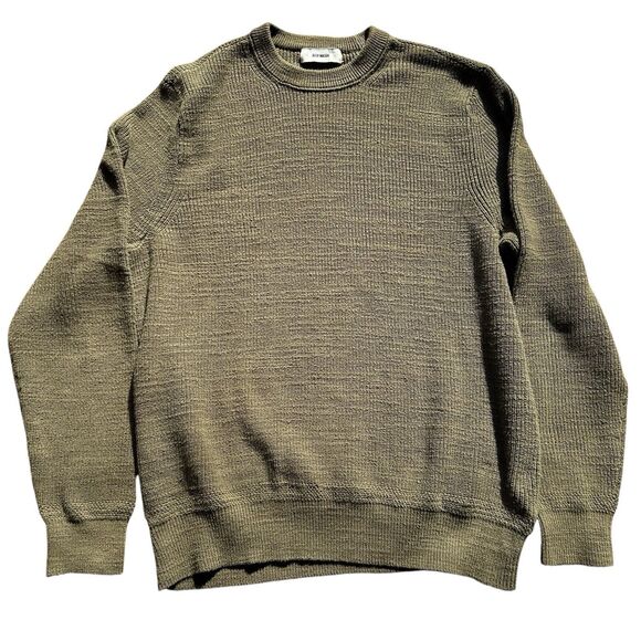 Buck Mason Olive Crewneck Sweater - Picture 1 of 13